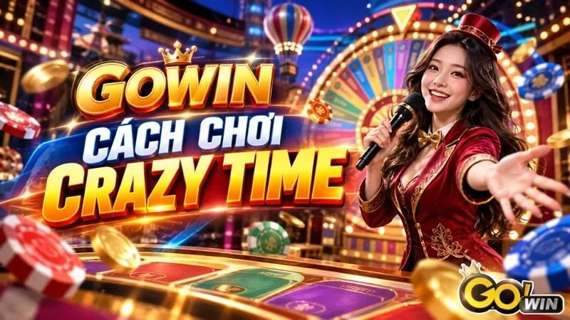 Giới thiệu tổng quan vòng quay Crazy Time đa sắc